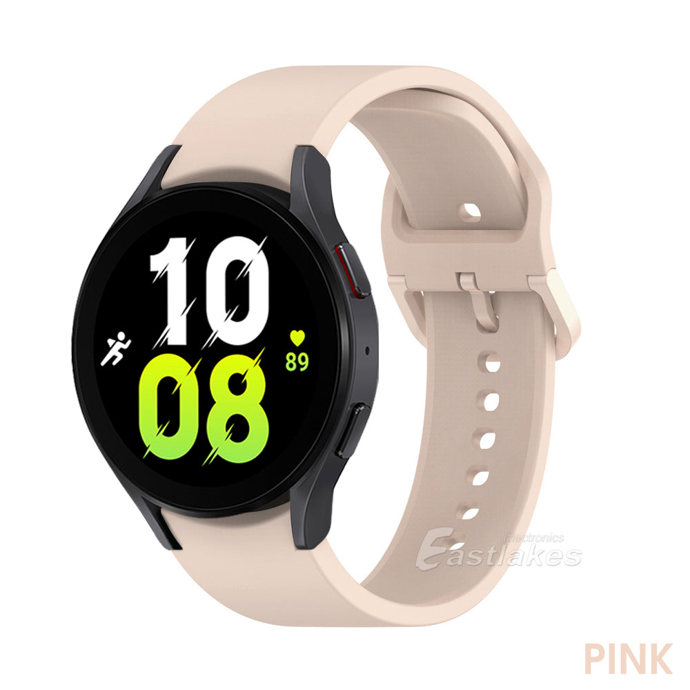 Silicone Watch Band For Samsung Galaxy Watch 4 / 4 Classic - Eastlakes Electronics